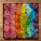 Rainbow Floral Coaster