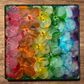 Rainbow Floral Coaster