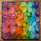 Rainbow Floral Coaster