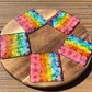 Rainbow Floral Coaster