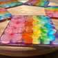 Rainbow Floral Coaster