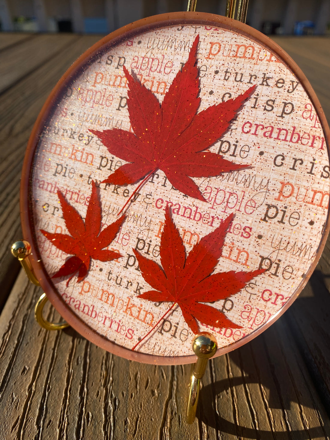 Luxe Leaf Coaster