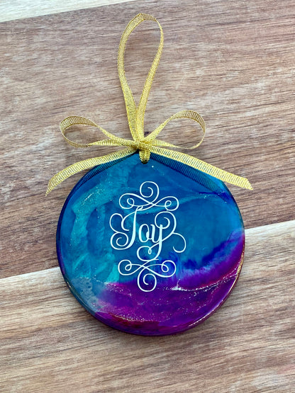 Joyful Inkmas Ornament-Gold