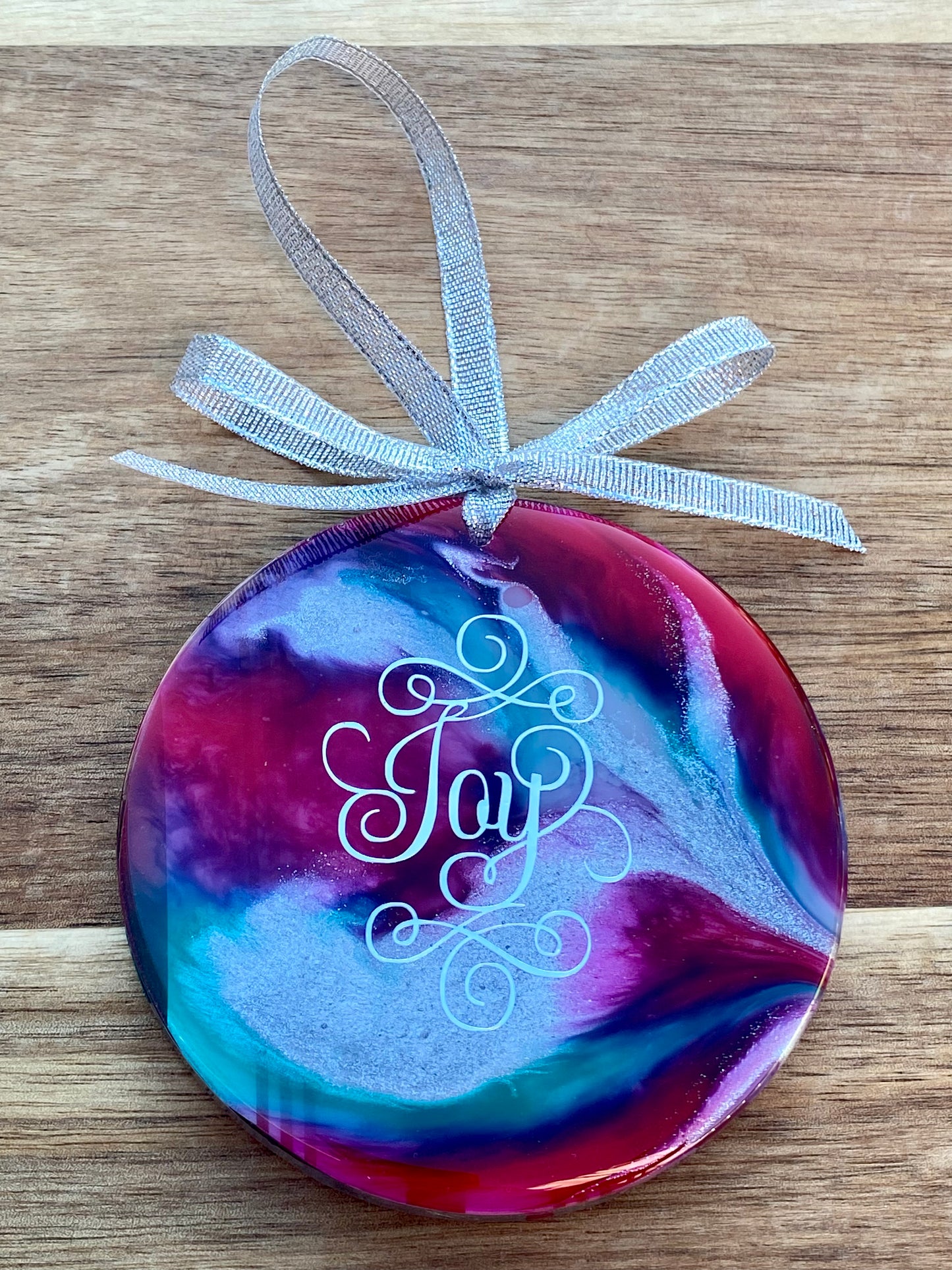 Joyful Inkmas Ornament-Silver