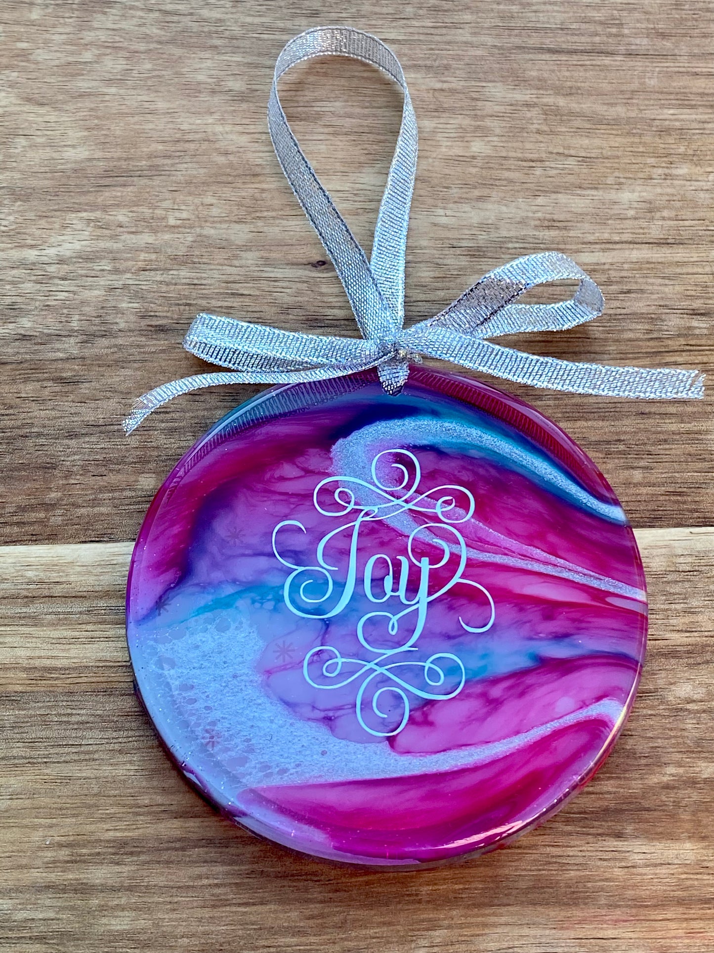 Joyful Inkmas Ornament-Silver