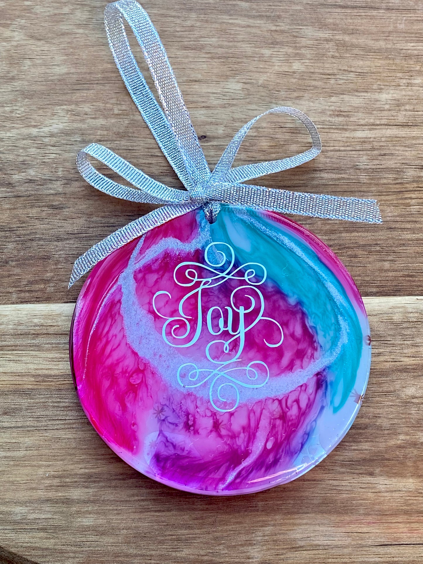 Joyful Inkmas Ornament-Silver