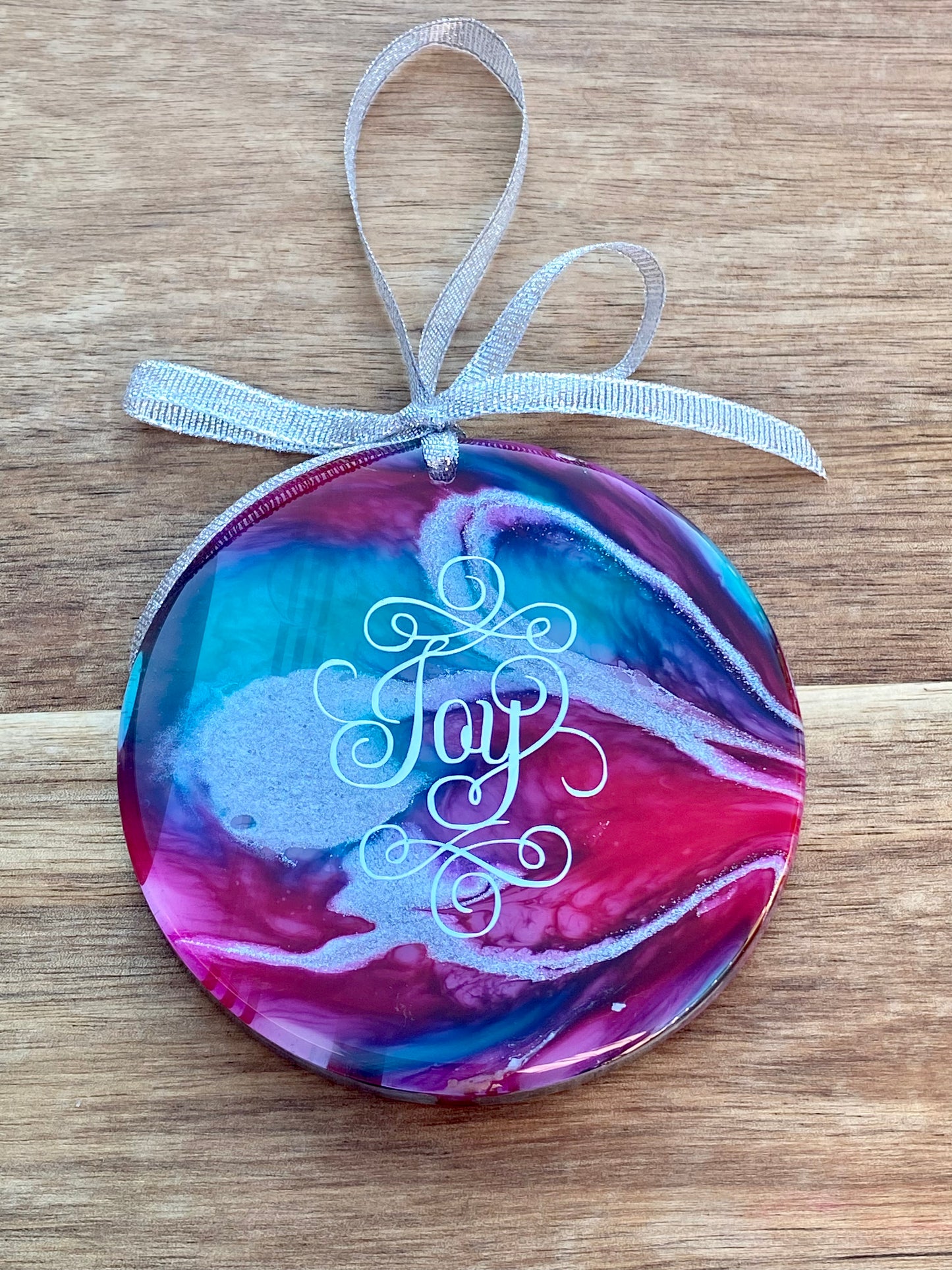 Joyful Inkmas Ornament-Silver