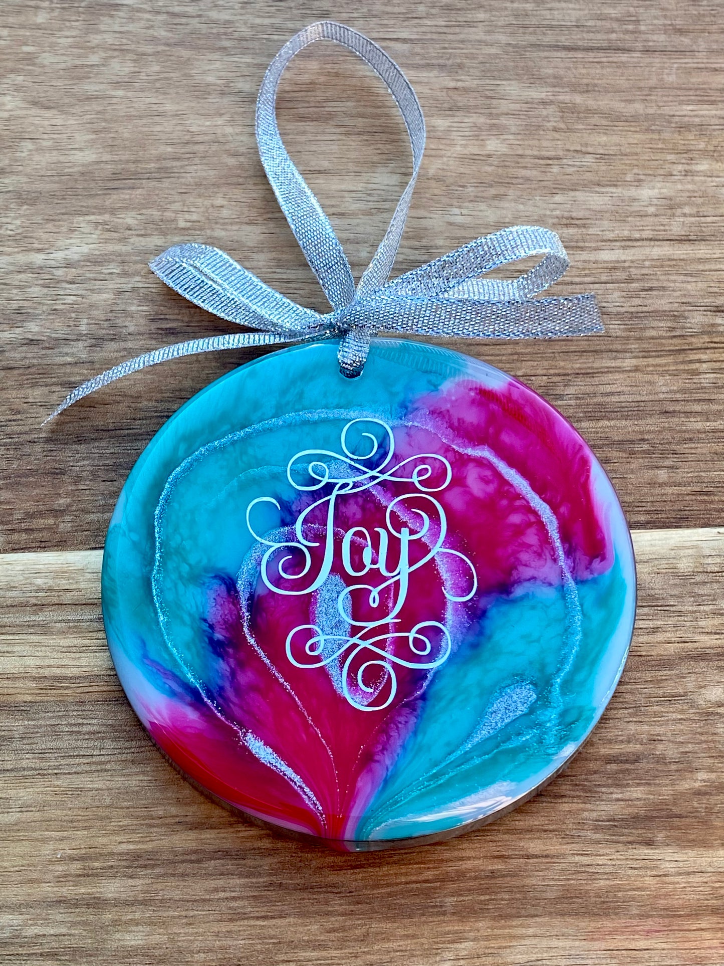 Joyful Inkmas Ornament-Silver