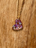 Rose Heart Necklace