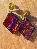 Black Diamond Crystal Earrings