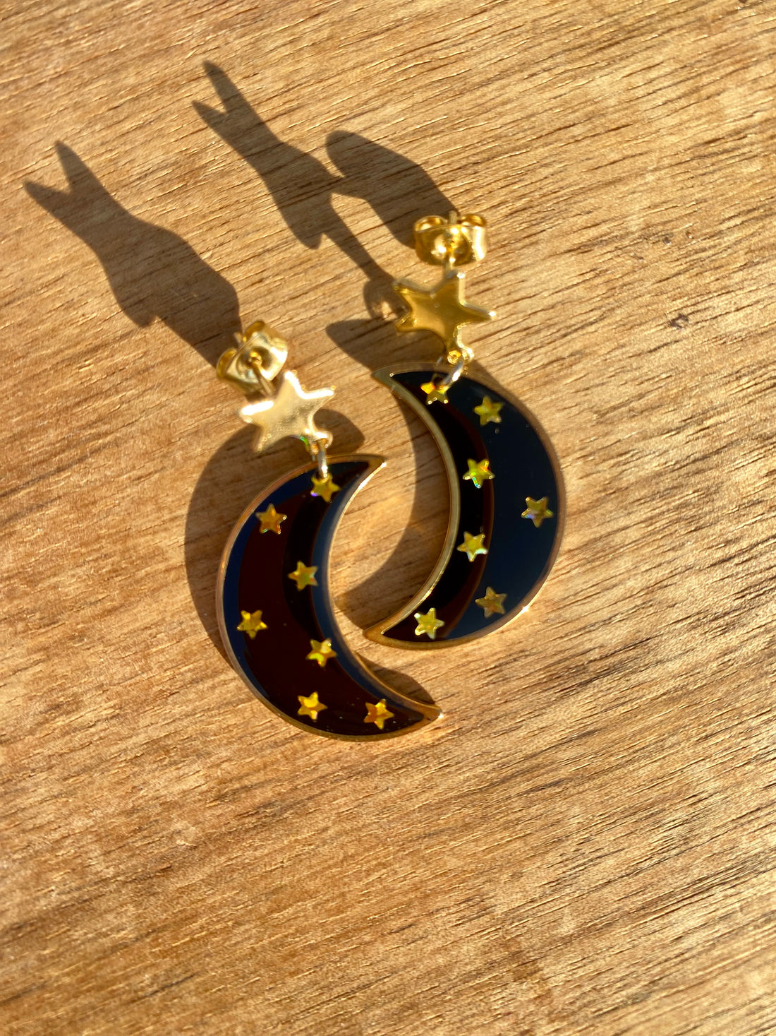 Black Moon and Stars