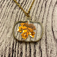 Pumpkin Leaf Necklace