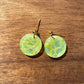 Sunshine Yellow Earrings