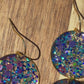 Triple Circle Lagoon Earrings